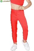 LEGGINS DANZA LYCRA ROSSO BABY